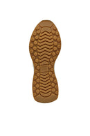 Geox Women Beige D Amabel Lace-Up Thick-Soled Leather Sneaker | Derimod