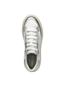 Geox Kadın Beyaz Spherica Ec4.1 Bağcıklı Kalın Tabanlı Deri Sneaker | Derimod