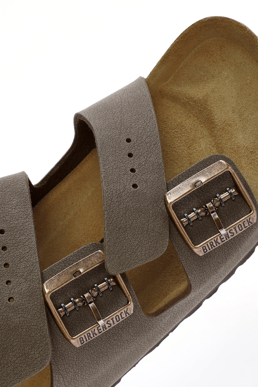 Birkenstock Erkek Vizon Çift Tokalı Arizona Eva Terlik