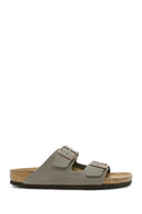 Birkenstock Erkek Gri Çift Tokalı Arizona Eva Terlik | Derimod