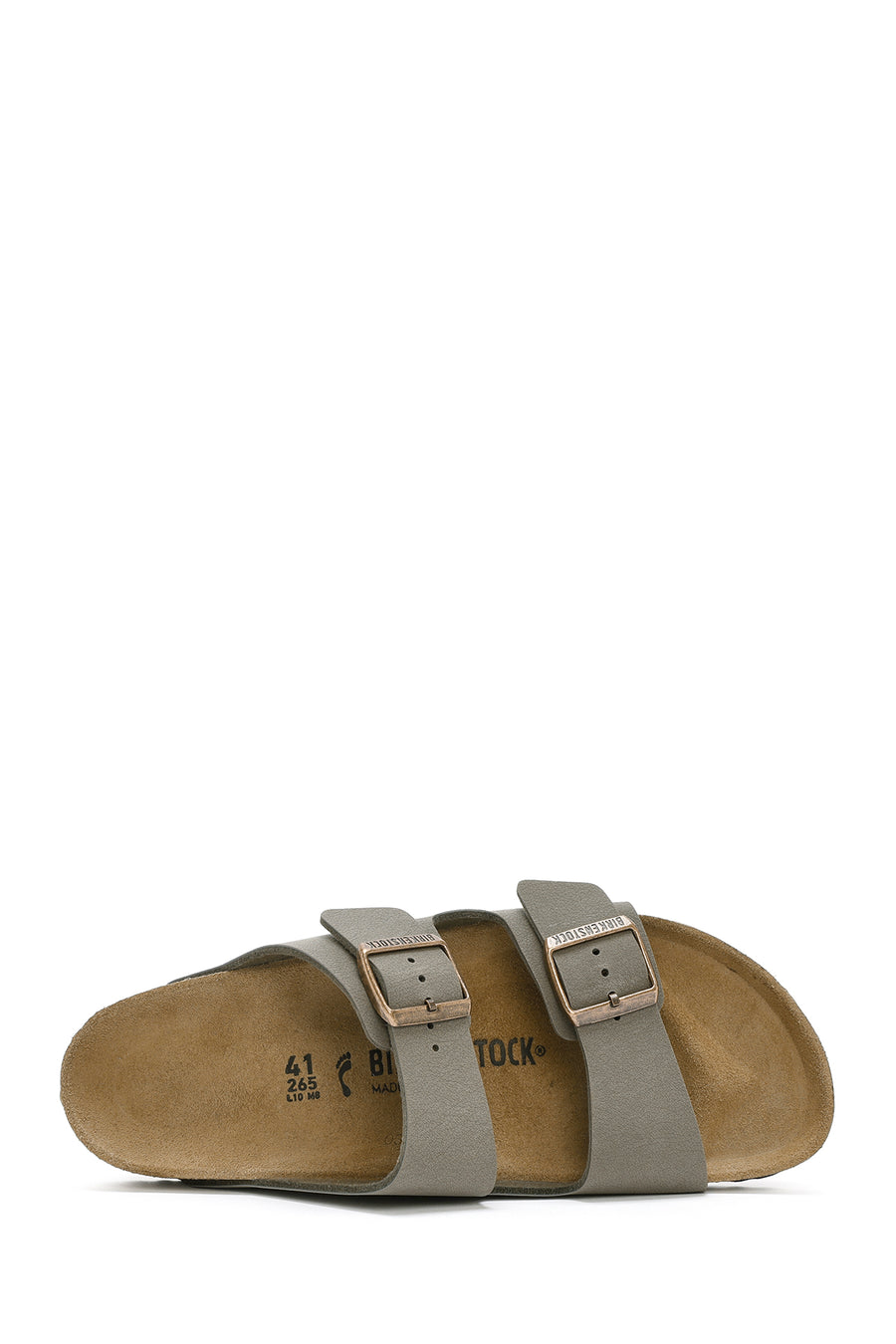 Birkenstock Erkek Gri Çift Tokalı Arizona Eva Terlik