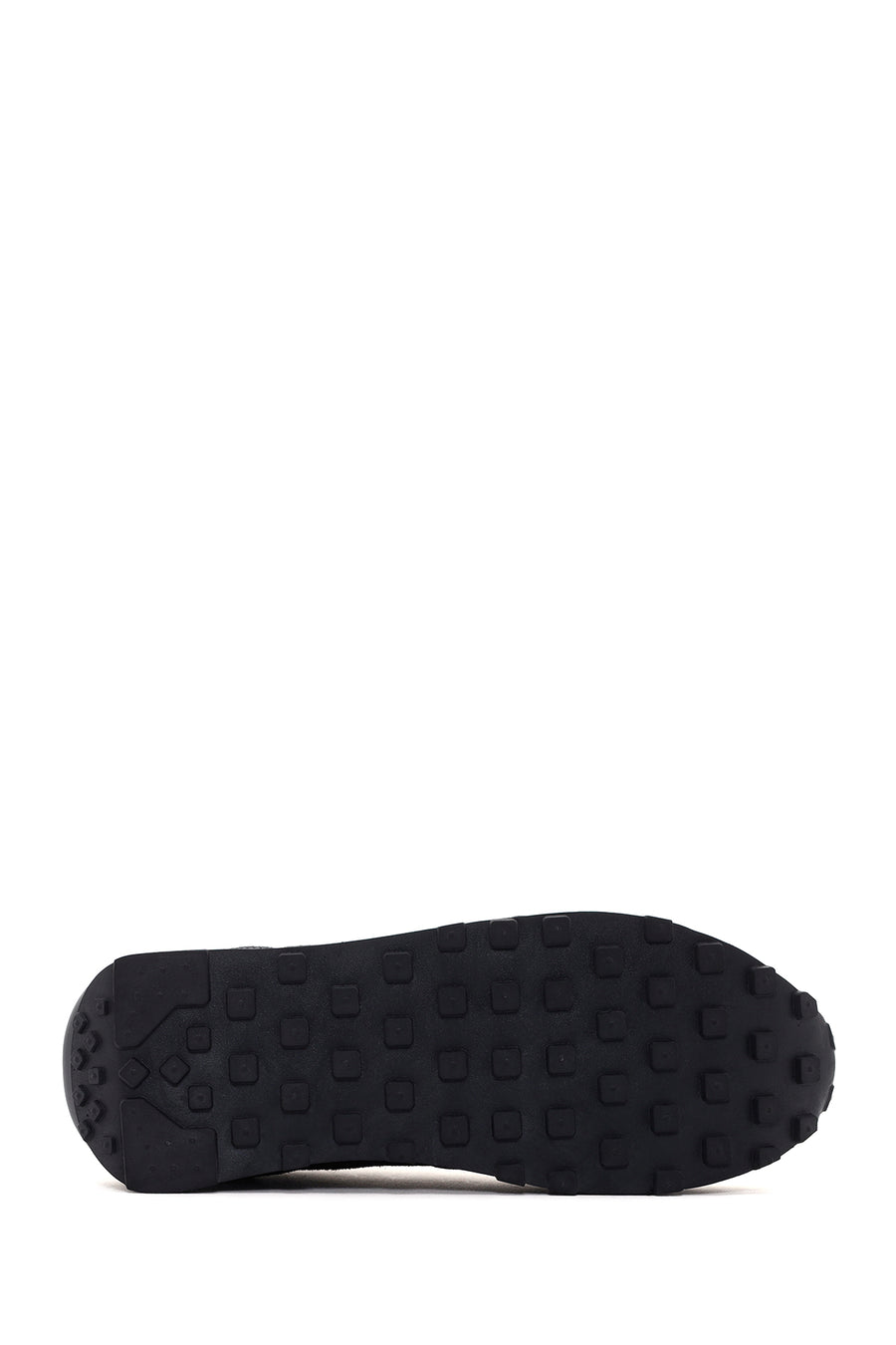 Alberto Guardiani Men's Dark Gray Wen Thick Soled Suede Leather Sneaker