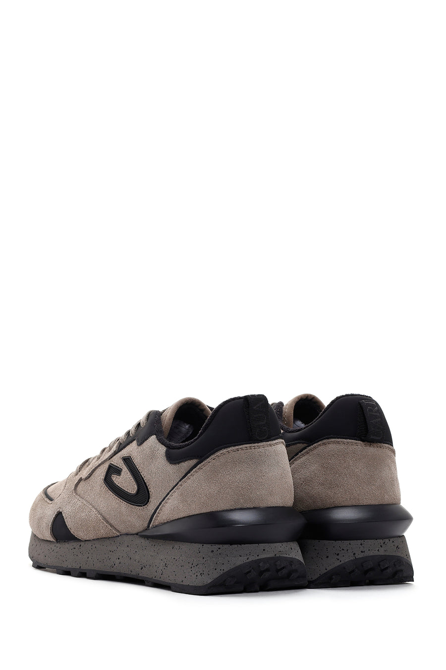 Alberto Guardiani Men's Mink Wen Thick Soled Suede Leather Sneaker