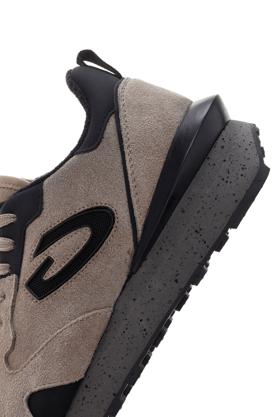 Alberto Guardiani Men's Mink Wen Thick Soled Suede Leather Sneaker