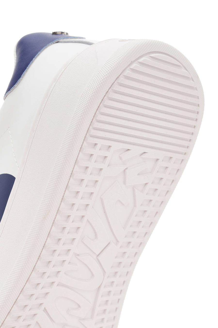 Alberto Guardiani Erkek Beyaz New Era Bağcıklı Deri Sneaker