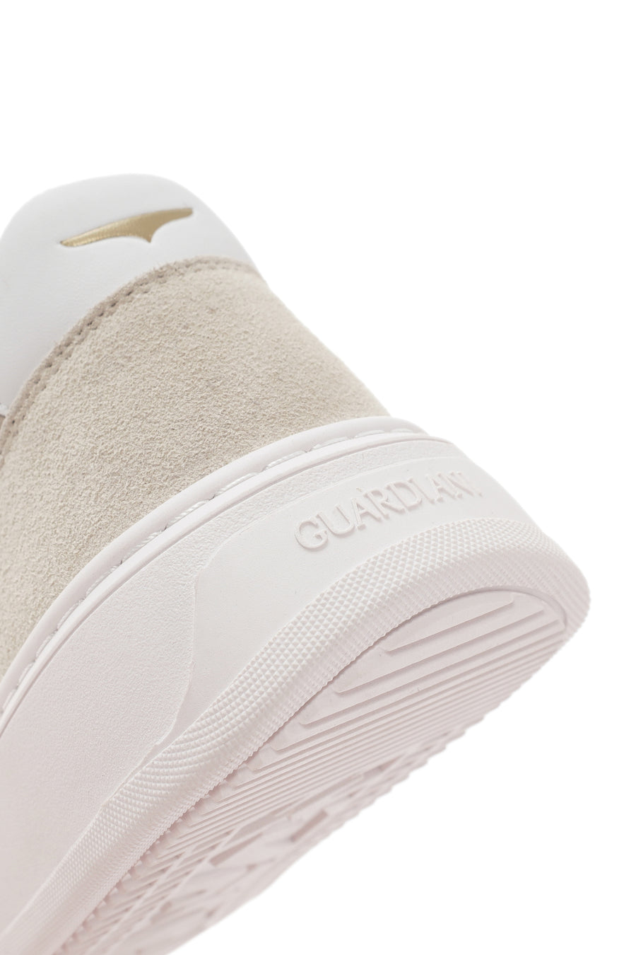 Alberto Guardiani Men's Beige New Era Lace-Up Leather Sneakers