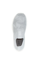Geox Kız Çocuk Gri J Aril G. E - Shiny Knitt. Text Kumaş Sneaker | Derimod