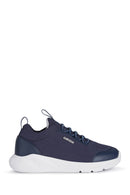 Geox Boy Navy Blue Sprint Fabric Sneakers | Derimod