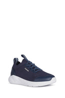 Geox Boy Navy Blue Sprint Fabric Sneakers | Derimod