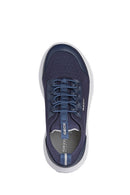 Geox Boy Navy Blue Sprint Fabric Sneakers | Derimod