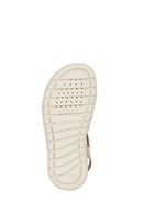 Geox Girls Copper Soleima Strappy Leather Sandals | Derimod