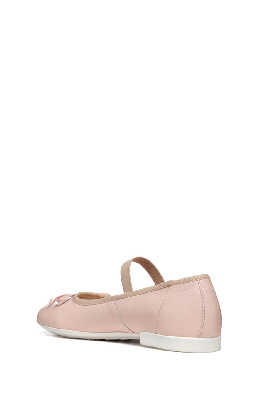 Geox Girls Pink Plie Ballet Flat