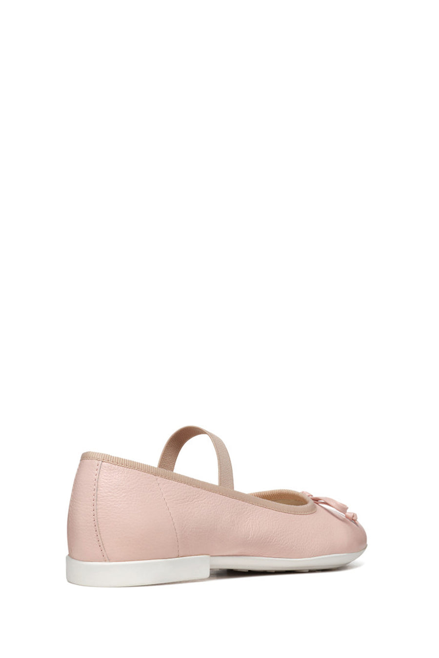 Geox Girls Pink Plie Ballet Flat
