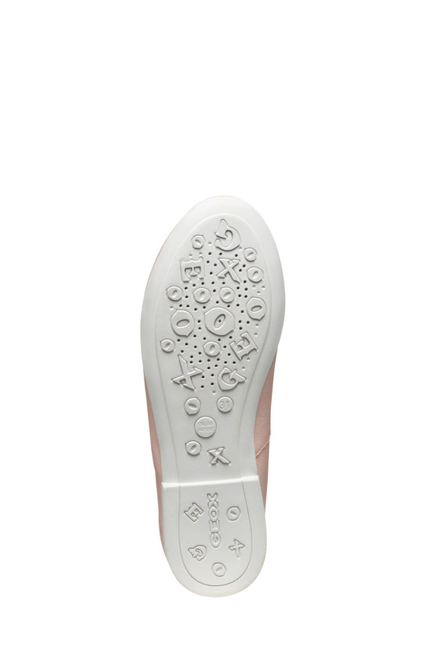 Geox Girls Pink Plie Ballet Flat