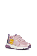 Geox Girls Pink Spaceclub Strappy Sneakers | Derimod