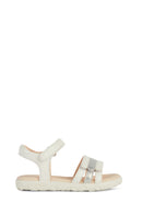 Geox Girls White Haiti Sandals | Derimod