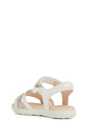 Geox Girls White Haiti Sandals | Derimod