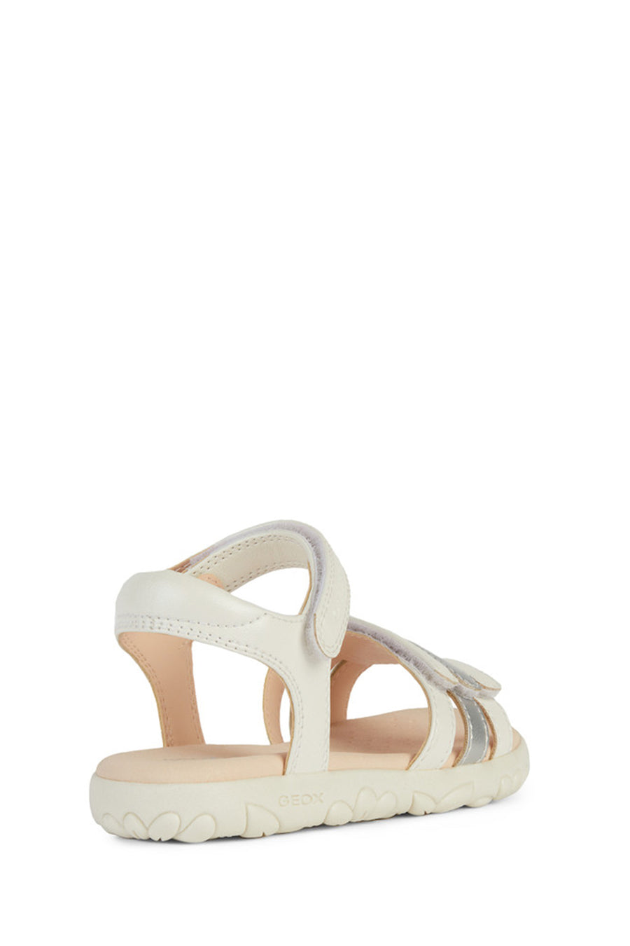Geox Girls White Haiti Sandals
