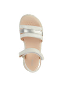 Geox Girls White Haiti Sandals | Derimod