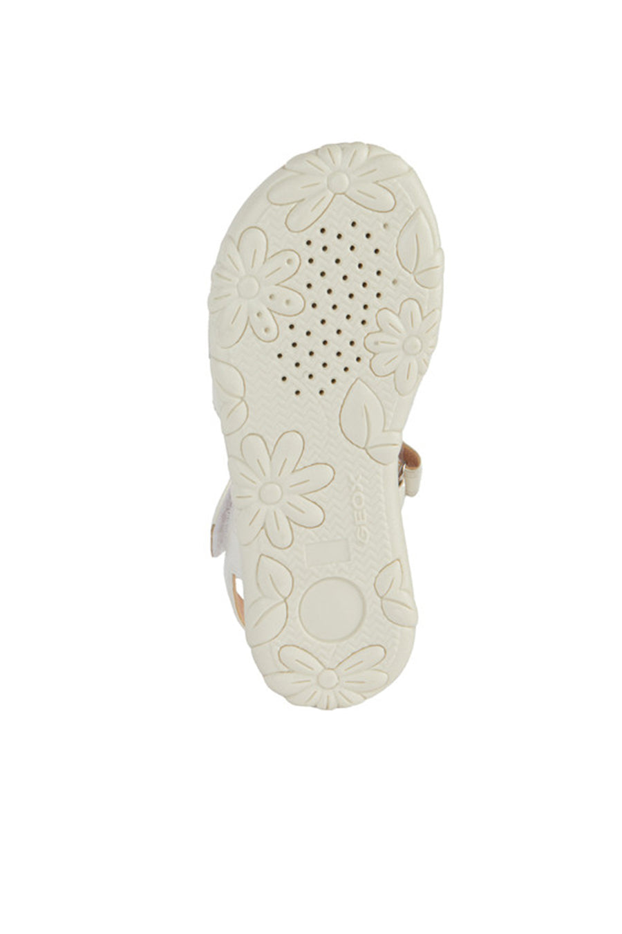 Geox Girls White Haiti Sandals
