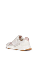 Geox Girls White Mawazy Lace-Up Sneaker | Derimod