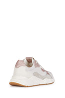 Geox Girls White Mawazy Lace-Up Sneaker | Derimod