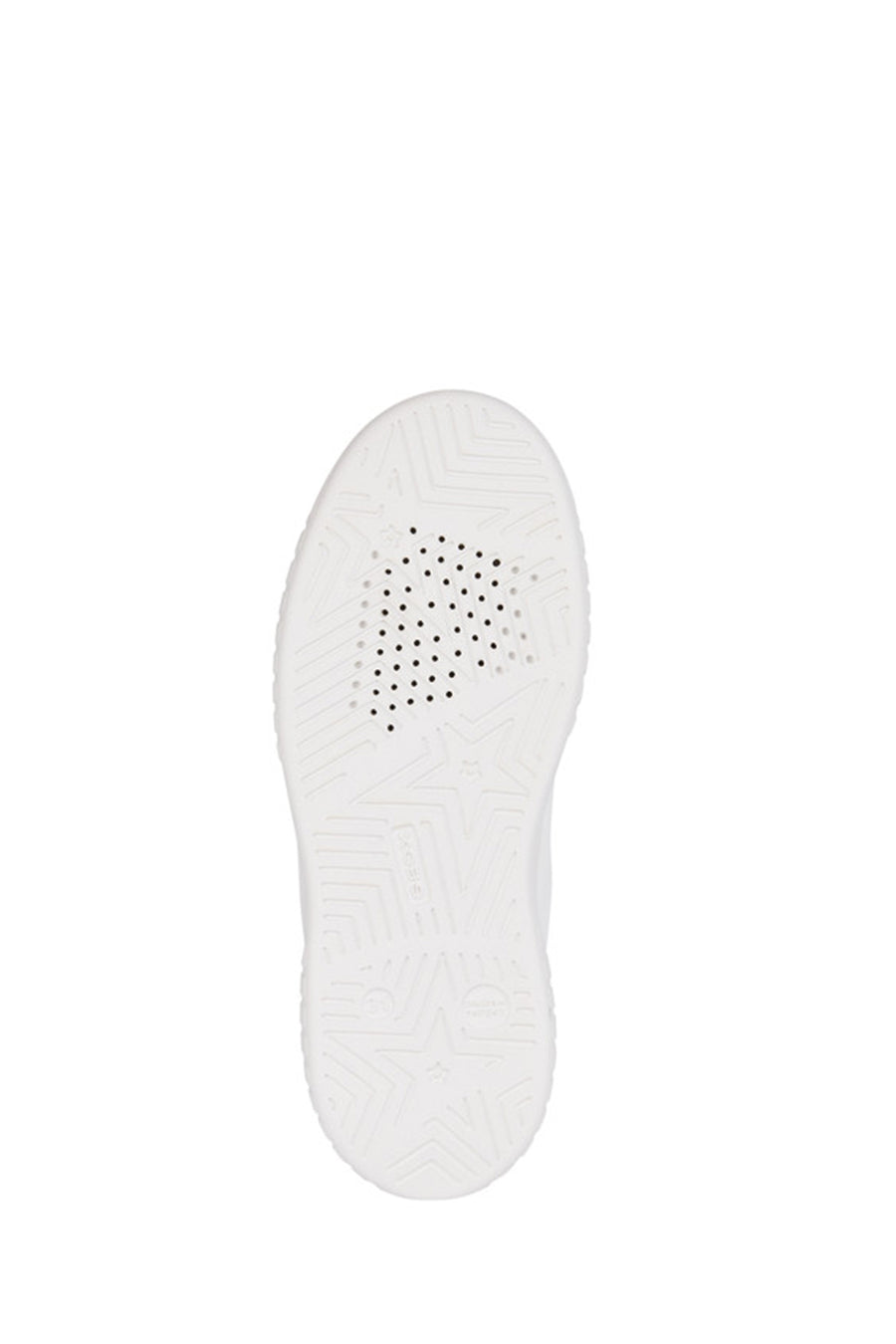 Geox Kız Çocuk Beyaz Mikiroshi Bantlı Deri Sneaker