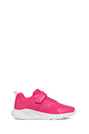 Geox Girls Pink Sprintye Banded Fabric Sneakers | Derimod