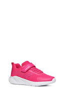 Geox Girls Pink Sprintye Banded Fabric Sneakers | Derimod