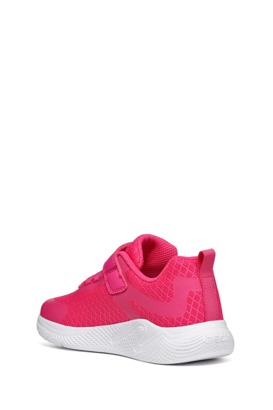 Geox Girls Pink Sprintye Banded Fabric Sneakers
