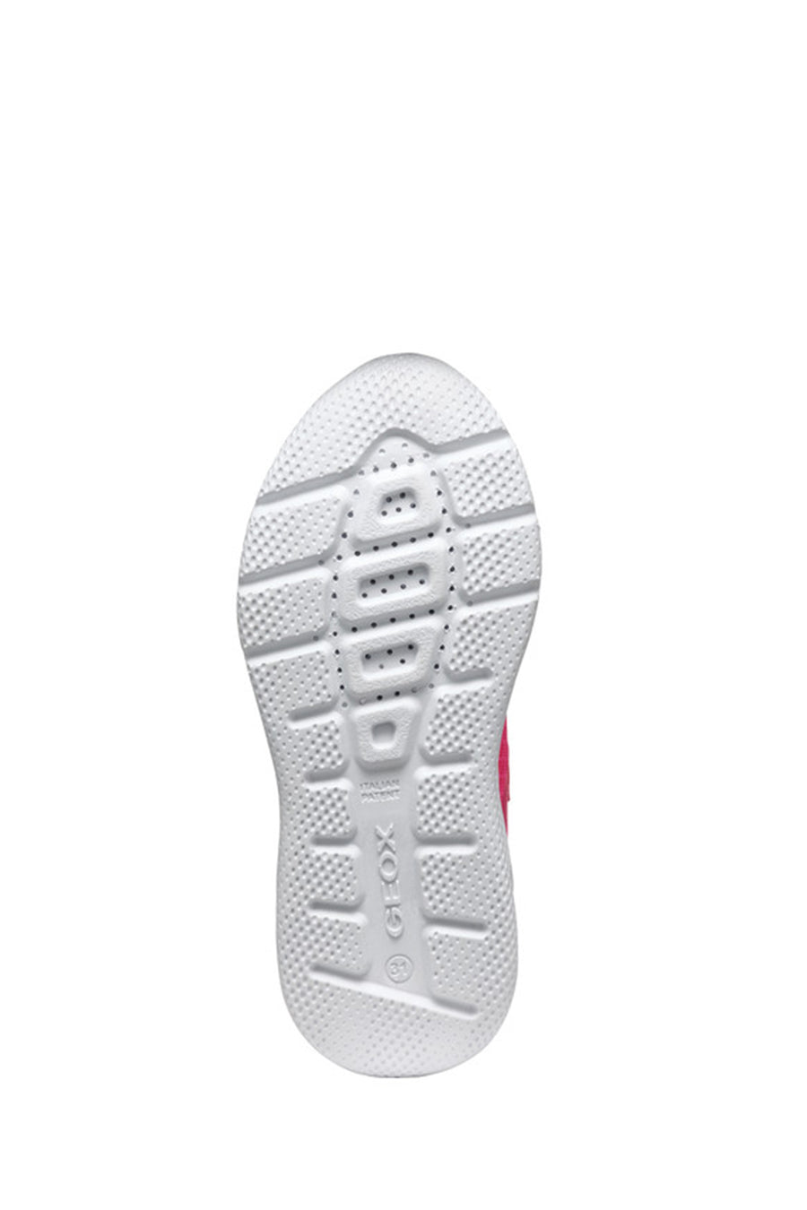 Geox Girls Pink Sprintye Banded Fabric Sneakers