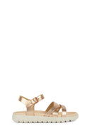 Geox Girls Copper Soleima Girl Glitter Sandals | Derimod