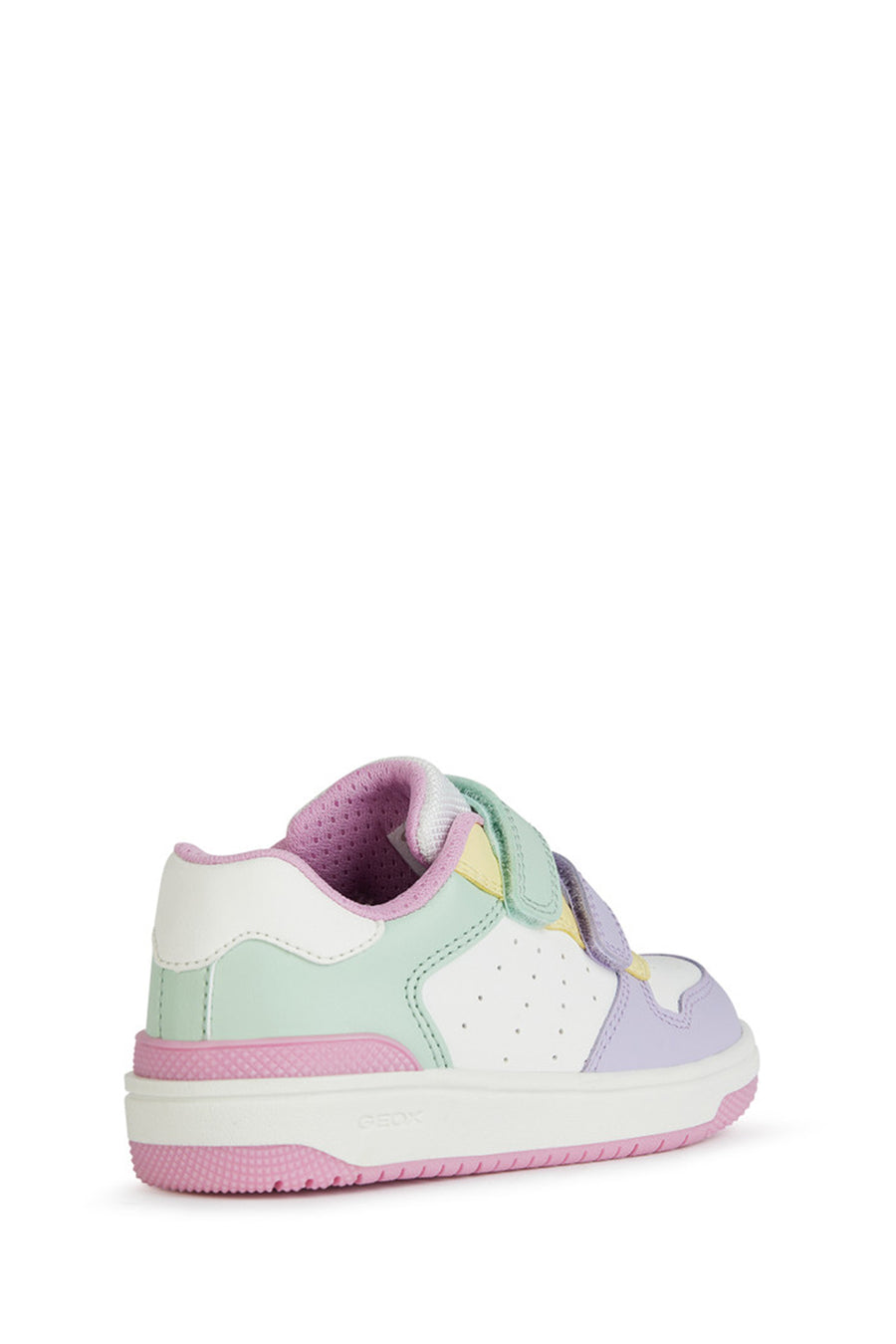 
Geox Girls White Washiba Strap Leather Sneaker
