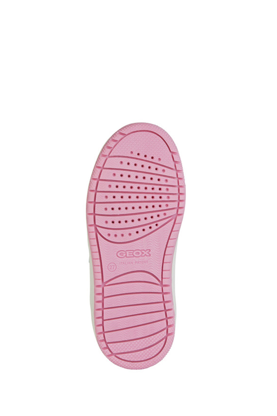 
Geox Girls White Washiba Strap Leather Sneaker
