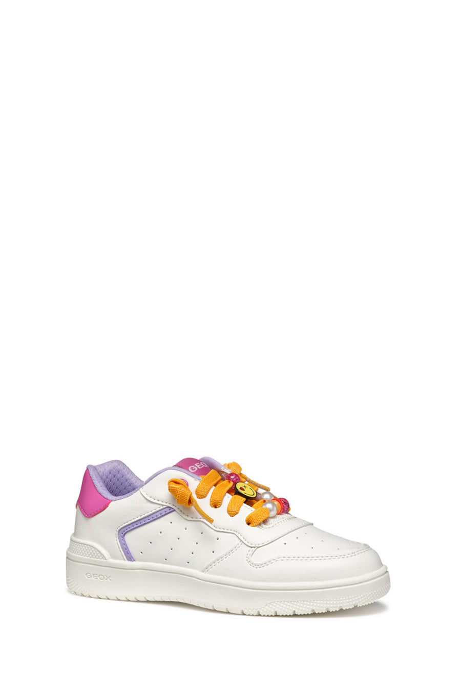 Geox Girls White J Washiba Sneakers