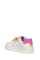 Geox Girls White J Washiba Sneakers | Derimod