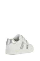 Geox Girl White Eclyper Girl Glitter Sneaker | Derimod