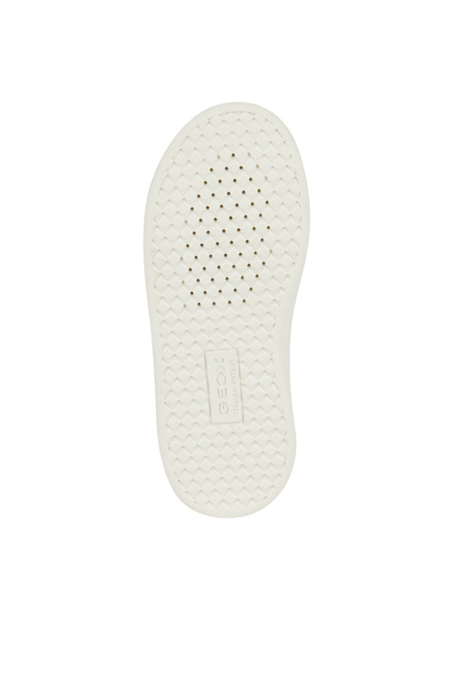 Geox Girl White Eclyper Girl Glitter Sneaker