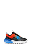 Geox Boy Black Activart Illuminus Junior Sneaker | Derimod