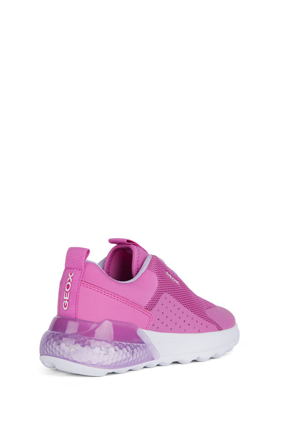 Geox Girl Pink Activart Illuminus Sneaker