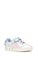 Geox Girl White Skylin Patterned Sneaker | Derimod
