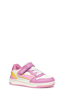 Geox Girls Pink J Washiba Sneakers | Derimod