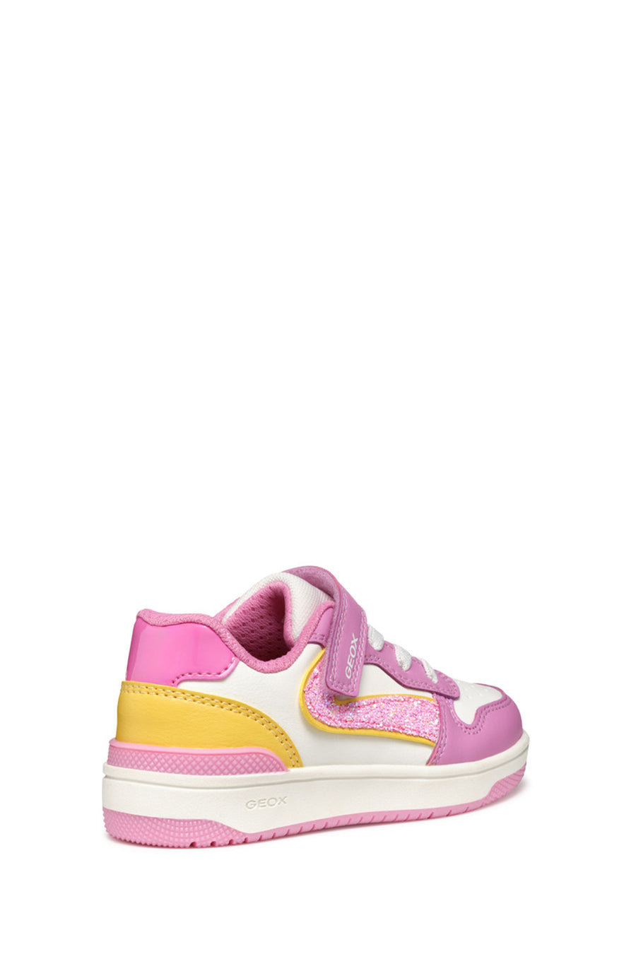 Geox Girls Pink J Washiba Sneakers