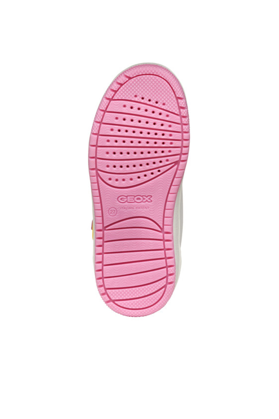Geox Girls Pink J Washiba Sneakers
