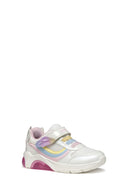 Geox Girls White Fadinlight Sneaker | Derimod