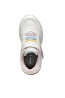 Geox Girls White Fadinlight Sneaker | Derimod