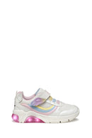 Geox Girls White Fadinlight Sneaker | Derimod