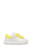 Geox Girls White Puffypop Sneakers | Derimod