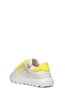 Geox Girls White Puffypop Sneakers | Derimod