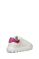 Geox Girls White Puffypop Sneakers | Derimod